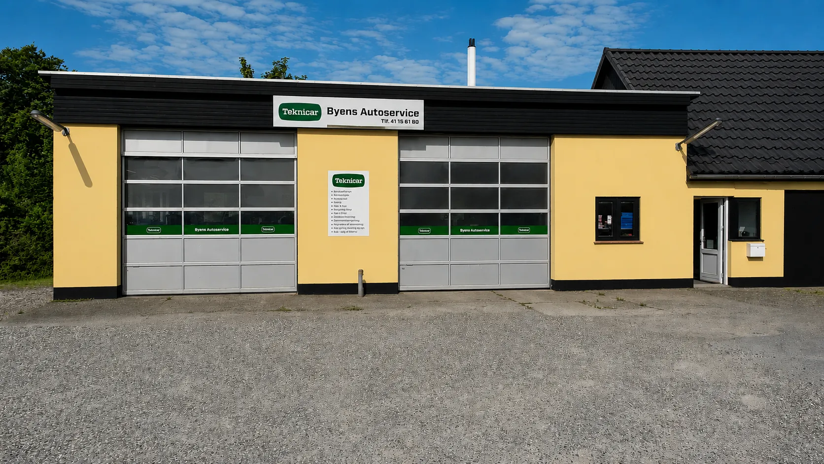 Byens Autoservice autoværksted på Jørgen Jensensvej i Næstved